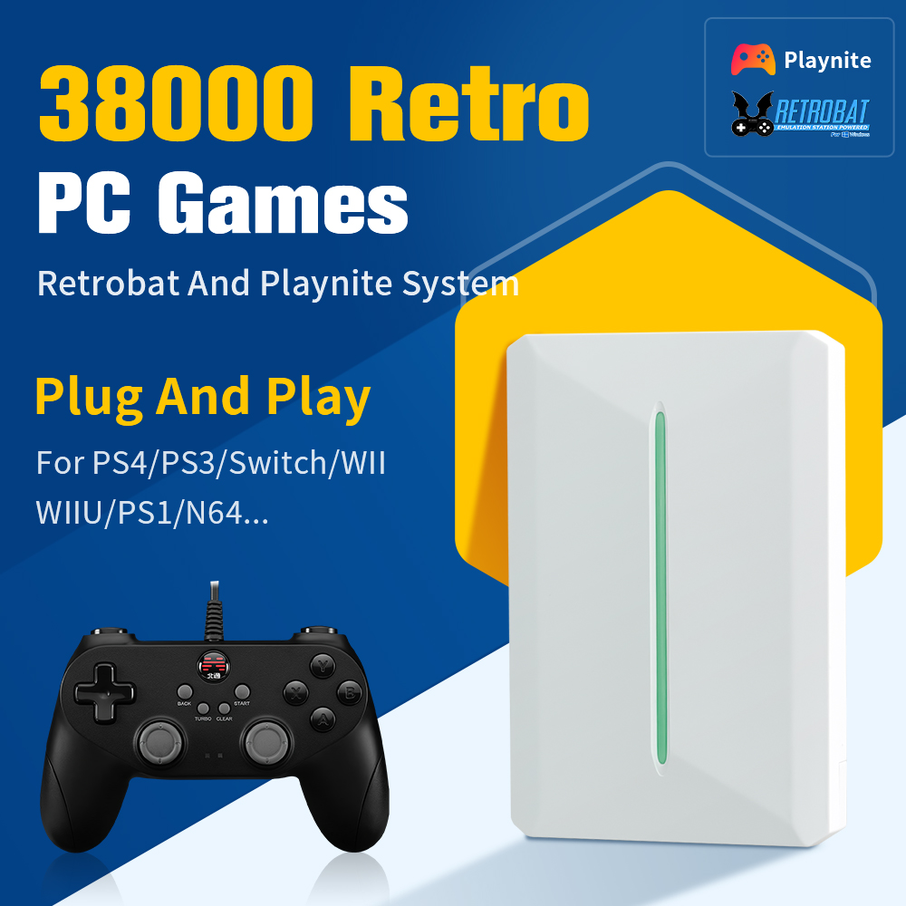Retro Gaming Hard Drive - 휴대용 500G 레트로 게임 하드 드라이브