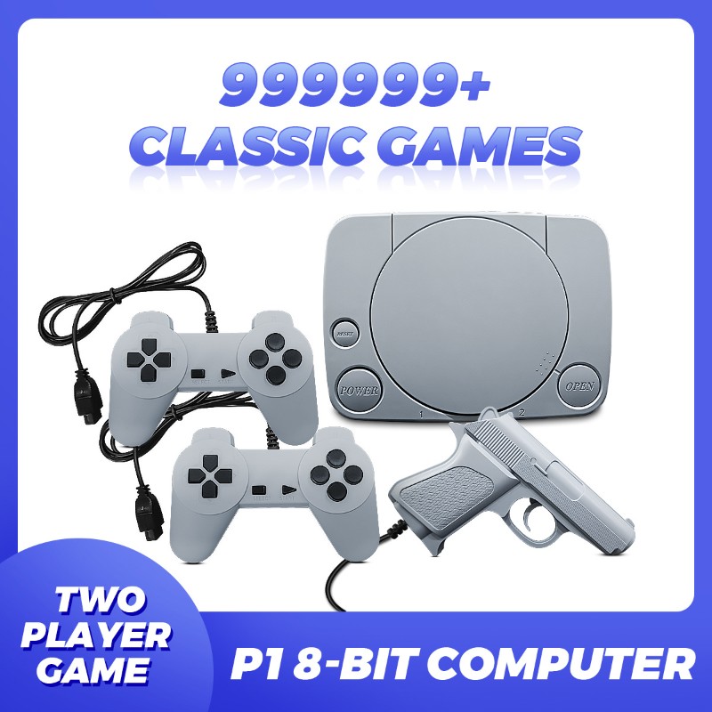 Retro Gaming Design - FC 플러그인 콘솔 디자인, 8비트 게임
