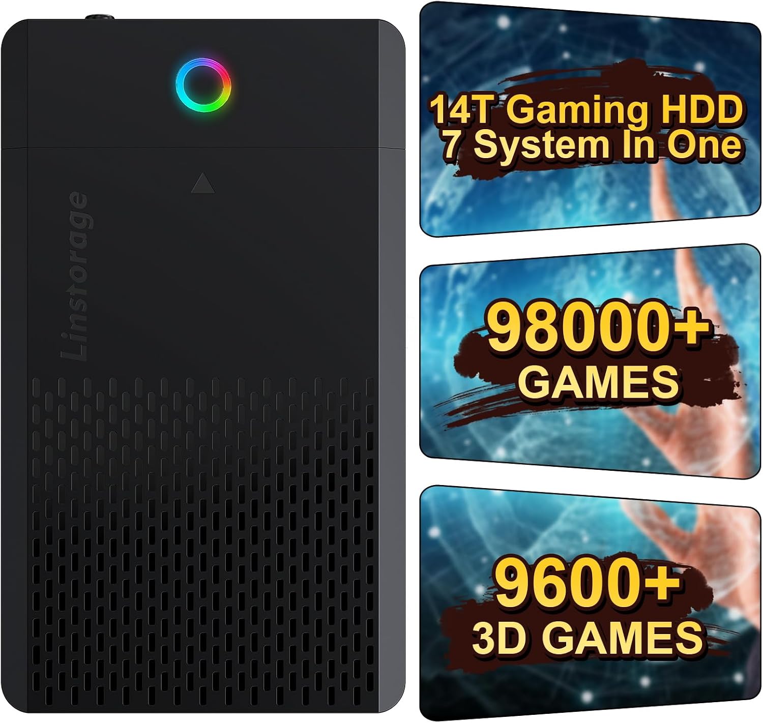 Retro Gaming Hard Drive - 새로운 14TB 레트로 게임용 하드 드라이브,