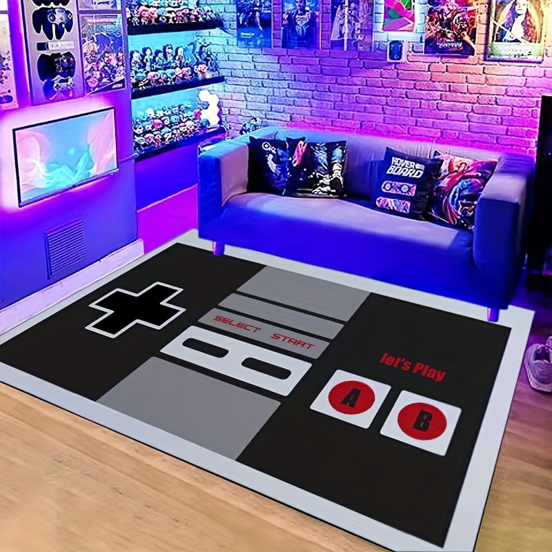 게임 영역 러그 3D 인쇄 플레이어 홈 미끄럼 방지 크 - Retro Gaming Bar 리뷰 및 가격