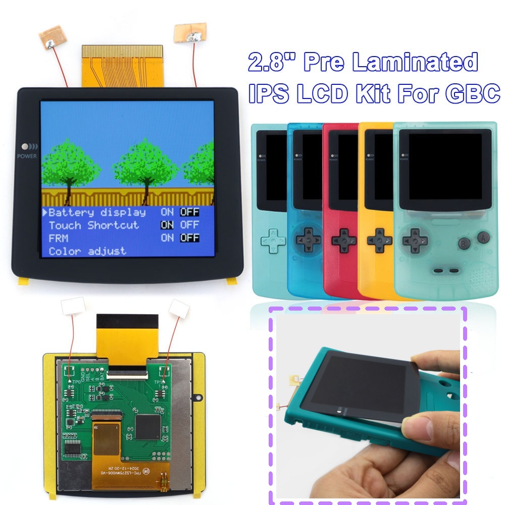 충전식 2.8인치 IPS 스크린 라미네이트 LCD, G - Retro Gaming Kit 리뷰 및 가격