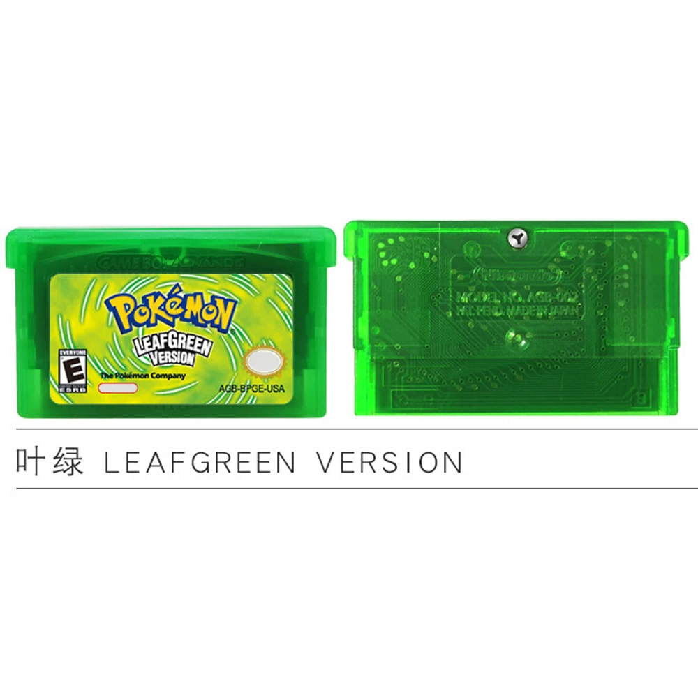 GBA 콘솔과 호환되는 포켓몬 32비트 비디오 게임 카 - Retro Game Card 리뷰 및 가격