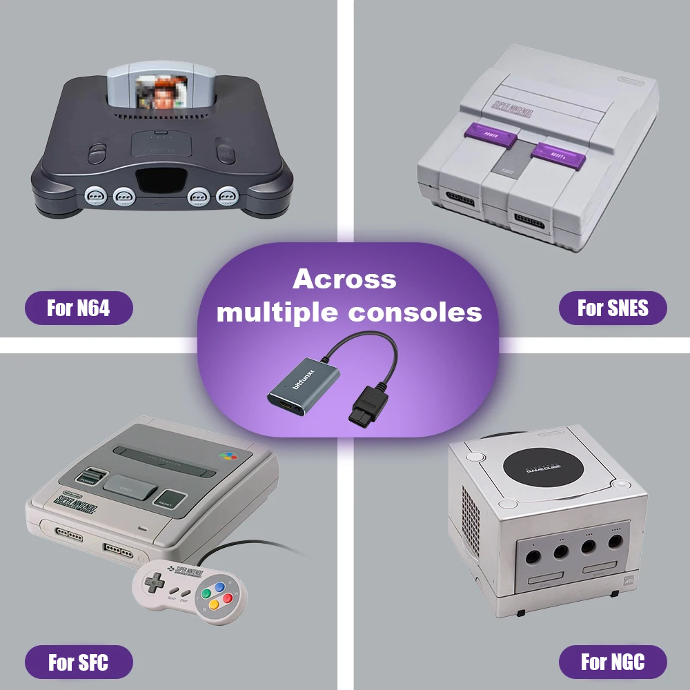 Bitfunx 720P Svideo/AV-HDMI 어댑 - Retro Gaming Design 리뷰 및 가격
