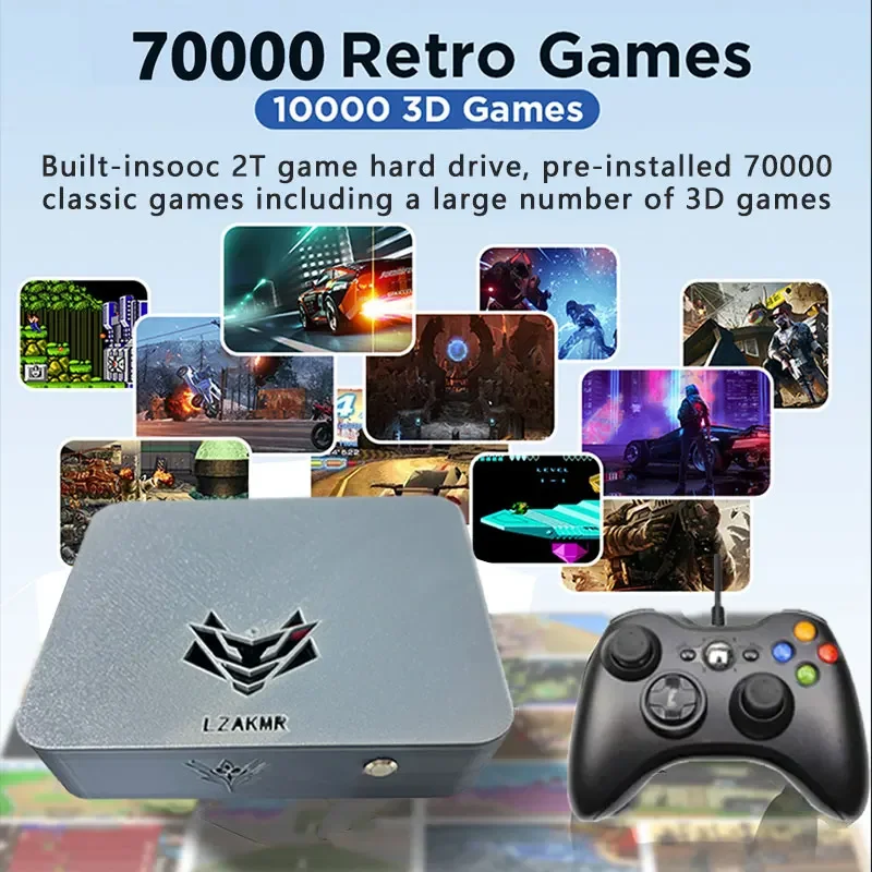 듀얼 시스템 AK1 프로 게임 박스 70000+게임 8 - Retro Gaming Design 리뷰 및 가격