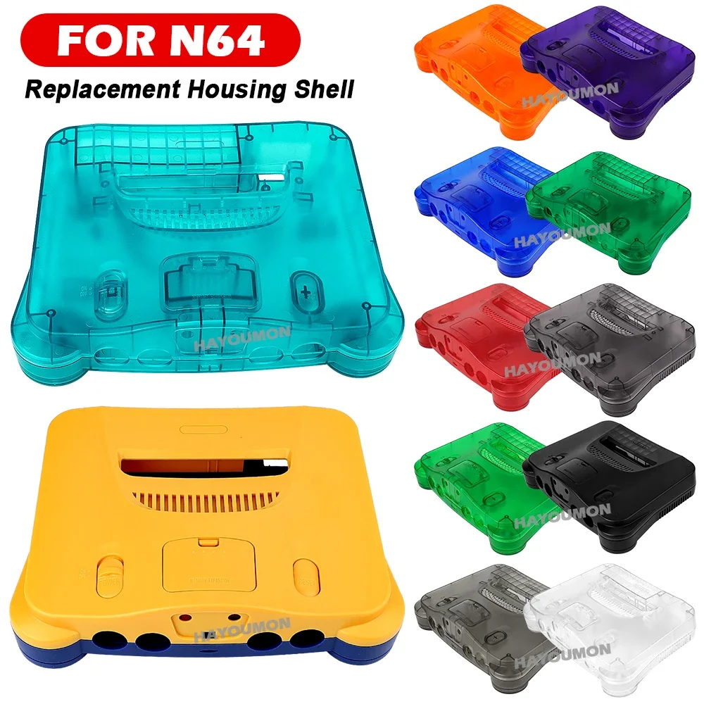 11가지 색상의 N64 게임 콘솔용 교체 레트로 비디오 - Retro Gaming Kit 리뷰 및 가격