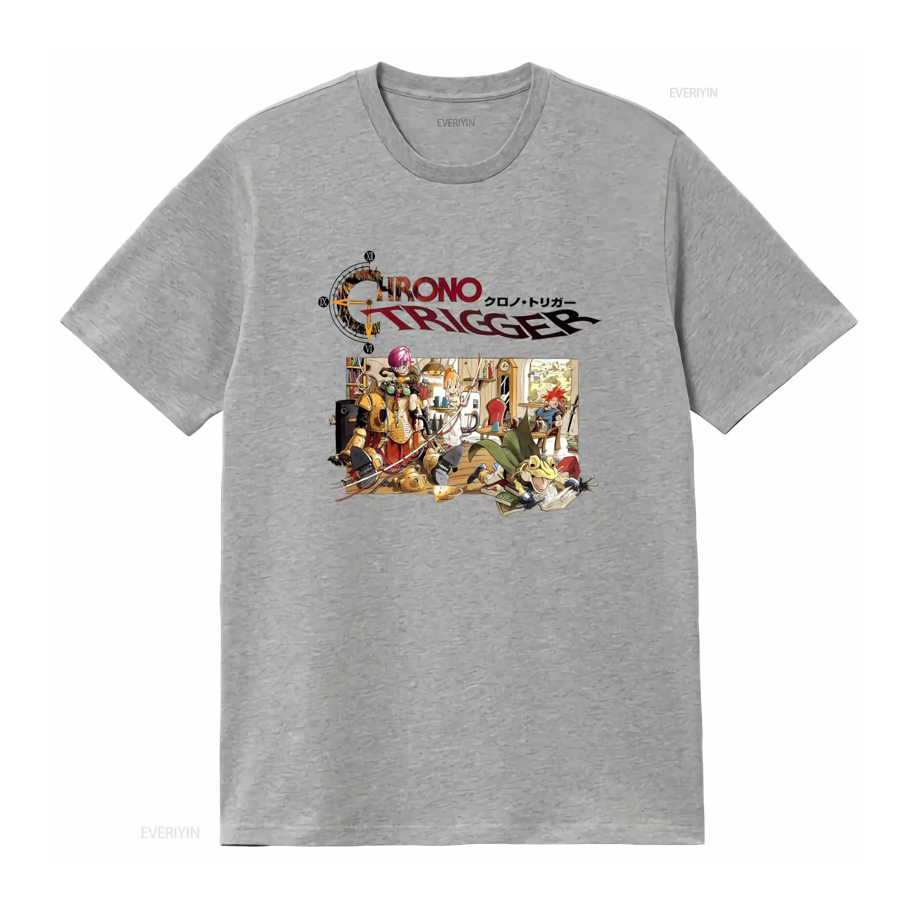 크로노 트리거 비디오 게임 로고 티셔츠 사이즈 S 5X - Retro Gaming Design 리뷰 및 가격