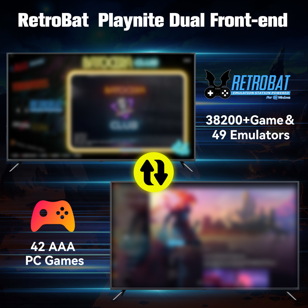 Retrobat&Playnite 시스템 HDD 레트로  - Retro Gaming Design 리뷰 및 가격
