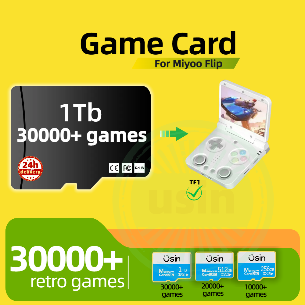Miyoo Flip 30000+ 레트로 클래식 게임용  - Retro Gaming Kit 리뷰 및 가격