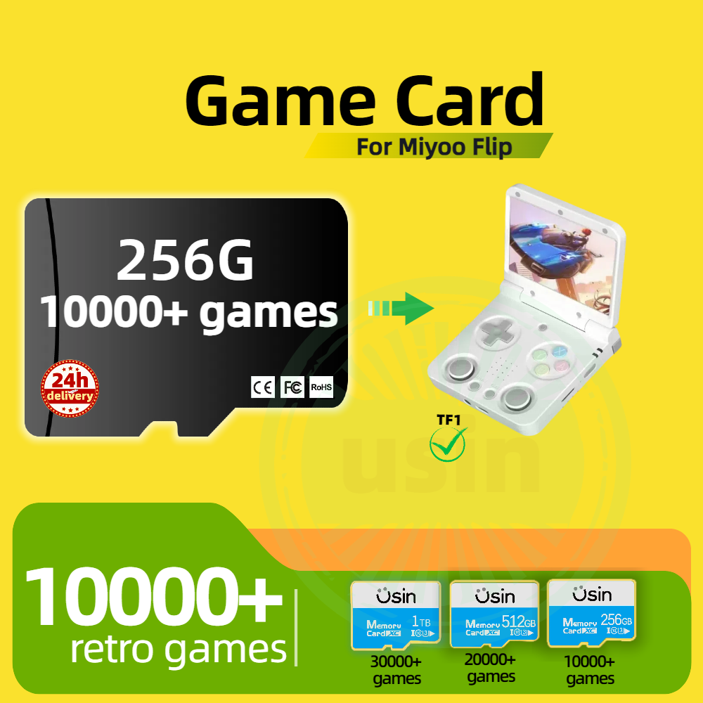 Miyoo Flip 30000+ 레트로 클래식 게임용  - Retro Gaming Kit 리뷰 및 가격