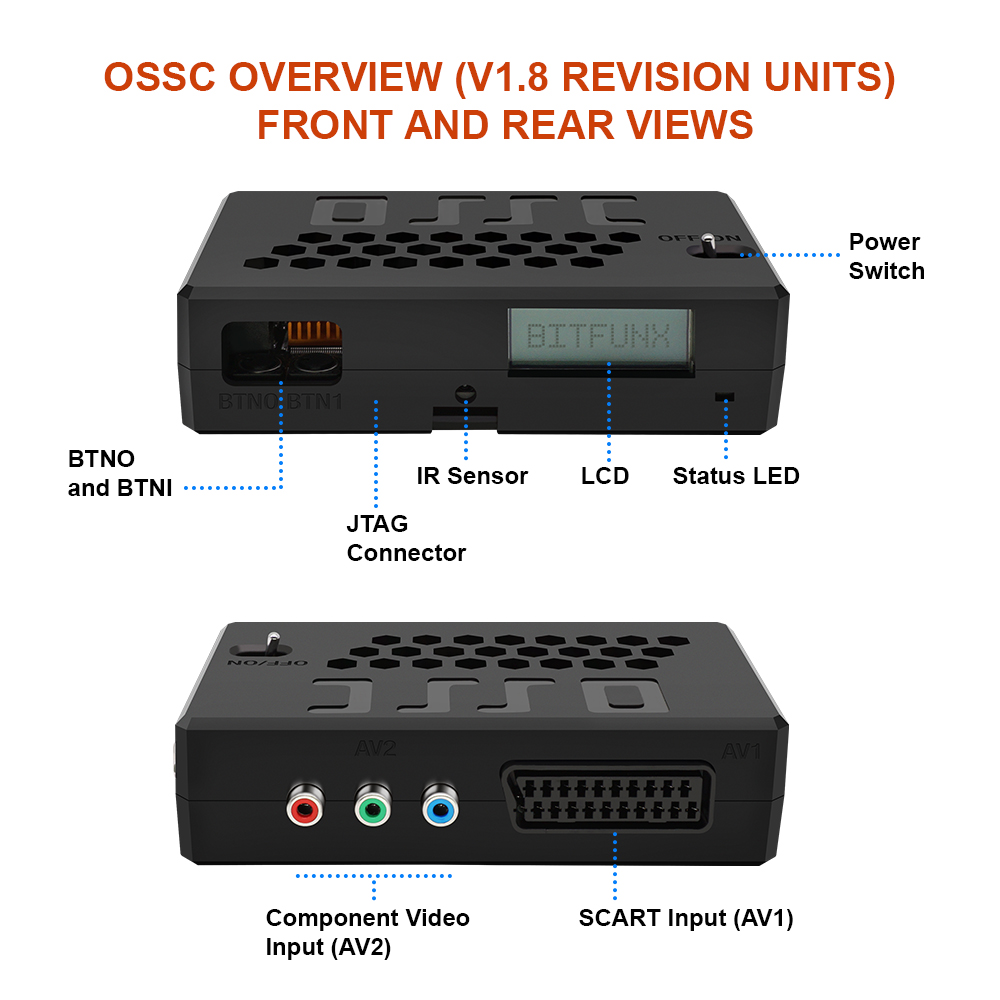 OSSC 업스케일러 HDMI ™   레트로 게임 콘솔용 - Retro Gaming Hard Drive 리뷰 및 가격