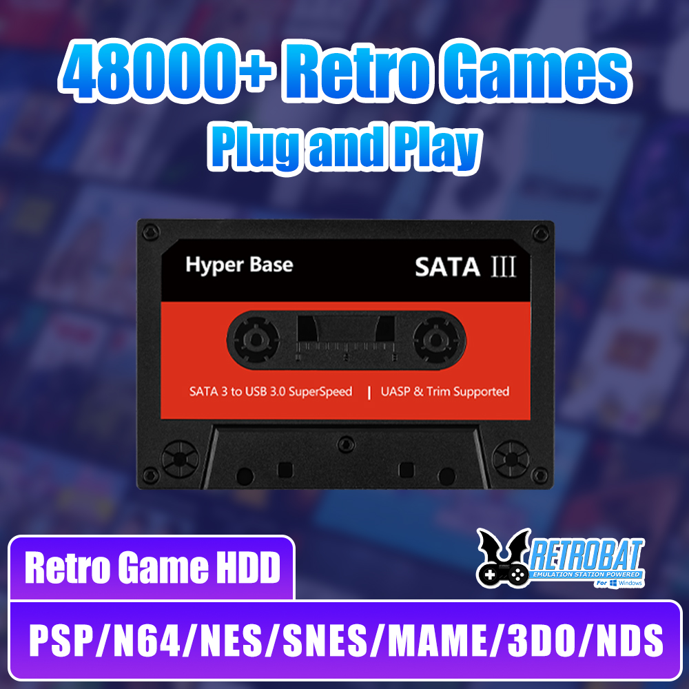 바토세라 500G 게임 하드 드라이브 내장 48000+ - Retro Gaming Hard Drive 리뷰 및 가격