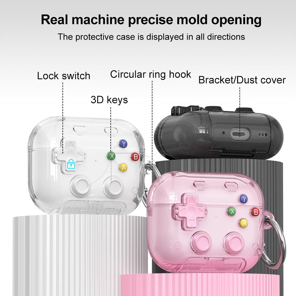 XD케이스 투명 레트로 게임 콘솔 디자인 에어팟 프로  - Retro Gaming Design 리뷰 및 가격
