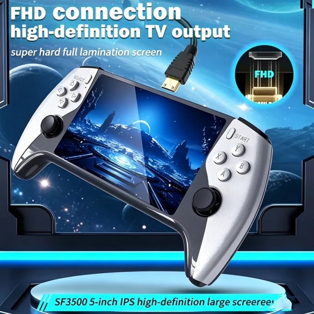 SF3500 5인치 휴대용 게임 콘솔 (PS1, GBA - Retro Gaming Kit 리뷰 및 가격